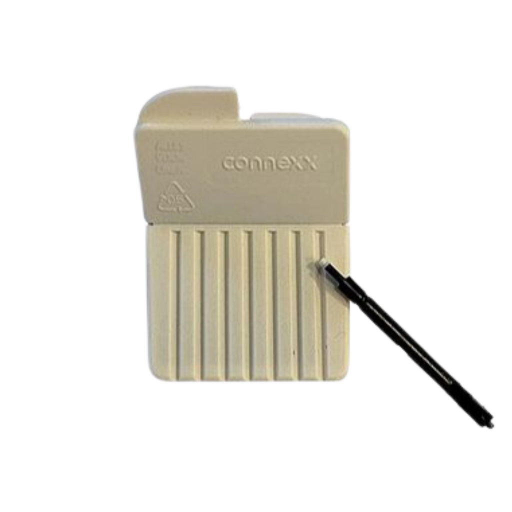 5x Audio Service HF4 : Filtre Cérumen Noir Droit Rouge Blister 16