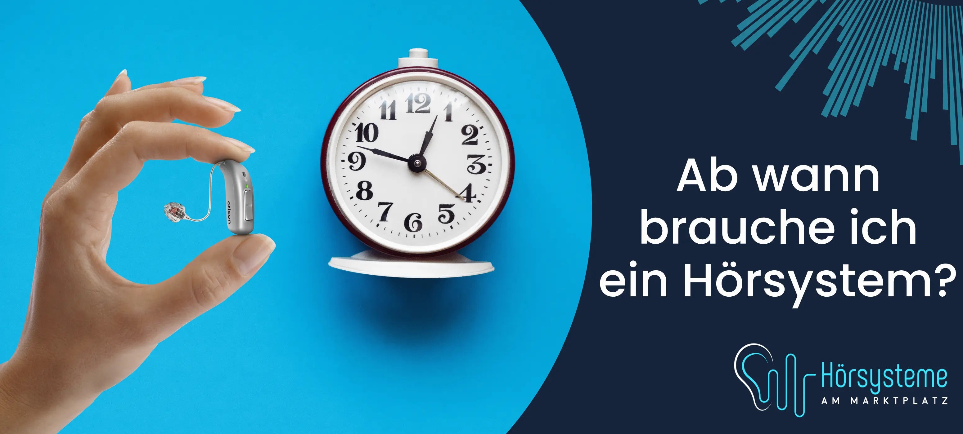 Ab wann brauche ich ein Hörgerät?